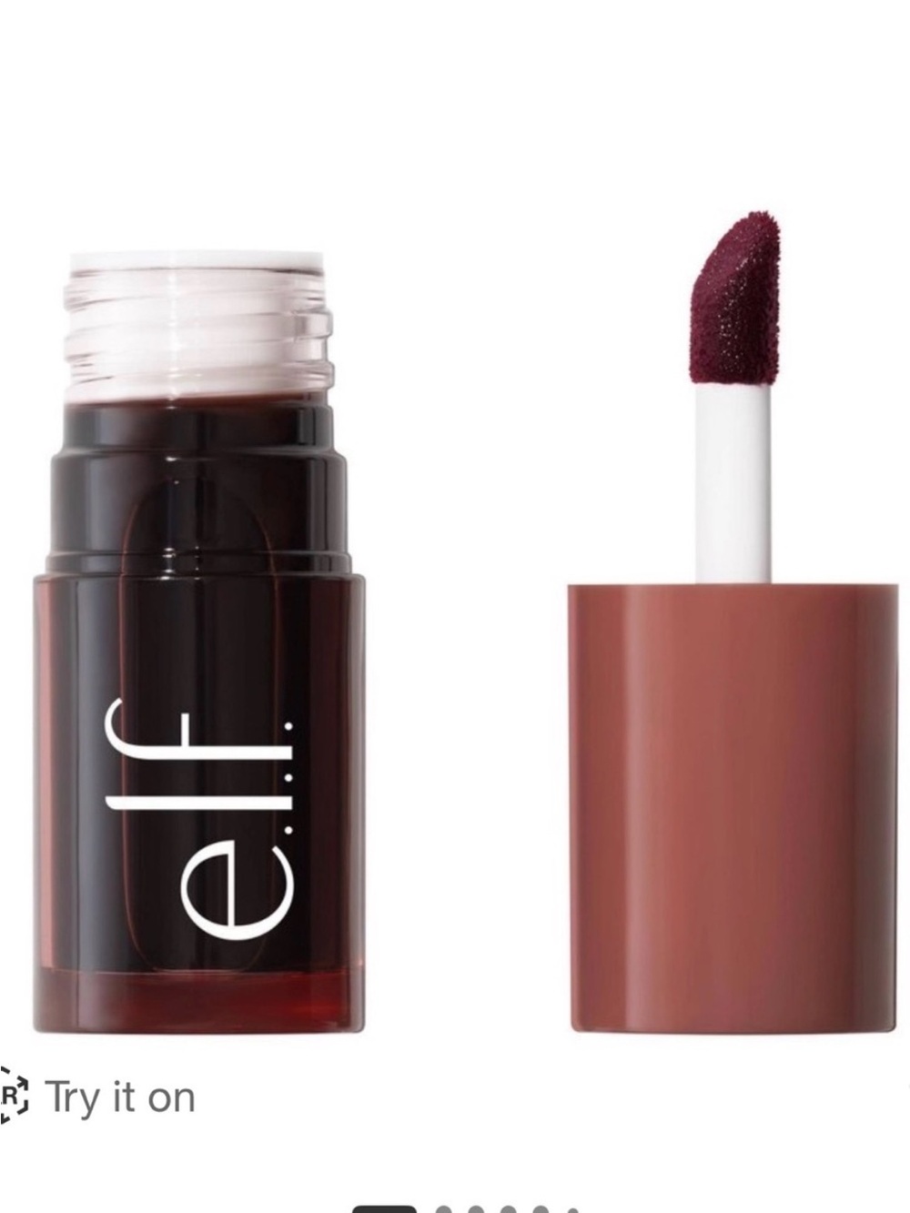 NWT - e.l.f. Sheer For It Blush Tint Buildable Stain For Lips Cheeks Maple Latte